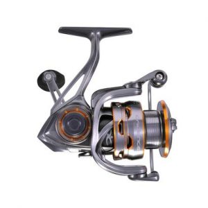 cadence cs8 fishing spinning reel with magnesium frame, machined aluminum spool and carbon fiber drag system