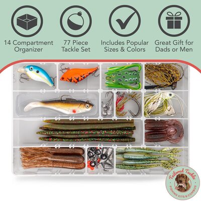 Tailored Tackle Freshwater Bass Fishing Kit