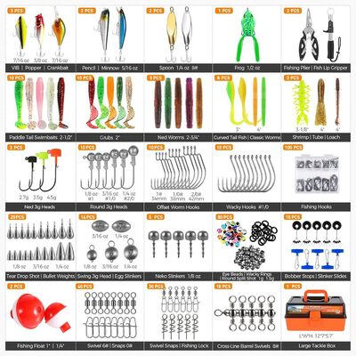 Tackle Box with Tackle Included