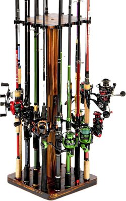 fishing rod rack