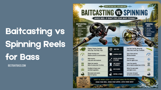 baitcasting vs spinning reels for bass