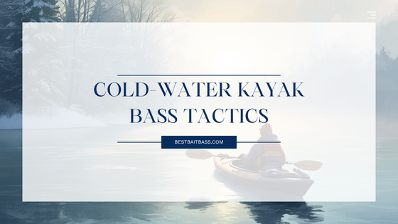 winter kayak bass fishing